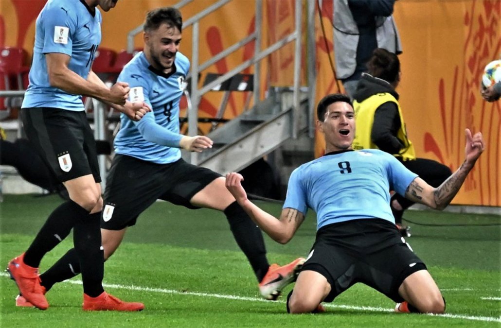 Uruguay, a la final del Mundial Sub 20: la garra charrúa se hizo