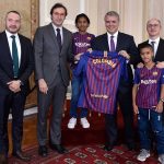 EL Presidente Duque felicitó a la Fundación Barça, a Gran Tierra (Gran Tierra Energy), y al Director General de la ARN, por la puesta en marcha del programa Deporte como garantía de los derechos humanos para la niñez.