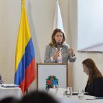 Vicepresidente de la República, Marta Lucía Ramírez, en la instalación de la Primera Mesa de Trabajo Género y Gestión