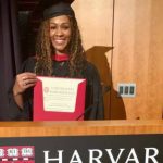 Gloria Prado Pino Graduada como magister de Harvard