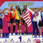 Leidy Solís, doble campeona mundial de levantamiento de pesas