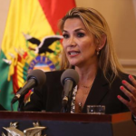 Janine Añez, presidenta interina de Bolivia