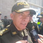Director de la Policía, general Óscar Atehortúa