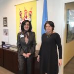 Ministra de Relaciones Exteriores, Claudia Blum, se reunió con la Secretaria General Adjunta para Asuntos Políticos de Naciones Unidas, Rosemary Dicarlo,
