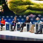 En el Foro Económico Mundial, en Davos, el Presidente Iván Duque lanzó la estrategia de las biodiverciudades para la protección de la Amazonia y reiteró que derrotar la deforestación es clave para la preservación de esa región. Davos, Suiza-Foto: Nicolás Galeano- - Presidencia