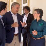 Diálogo del Presidente Iván Duque y la Alcaldesa de Bogotá, Claudia López,