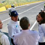 El Presidente Duque puso en operación para los colombianos 6,8 kilómetros nuevos del proyecto Girardot-Ibagué-Cajamarca (GIC), que incluyen el viaducto de Gualanday II, el más extenso del proyecto de Tercera Generación (3G). Foto: Efraín Herrera – Presidencia