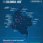 Se incrementan los casos del COVID-19 a 608 en Colombia