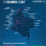 Colombia supera los 2000 contagiados por el COVID - 19