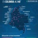 4.149 contagios y 196 fallecidos en Colombia 21042020