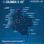 Asciende la cifra a 233 personas fallecidas y 5.142 contagios en Colombia25042020
