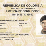 Licencia de Conducir en Colombia