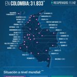 Colombia superó la cifra de 1.000 personas fallecidas por Coronavirus