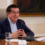 Intervención del ministro de salud Fernando Ruiz Gómez
