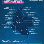 10.673 nuevos casos y 225 fallecidos reporto el INS este sábado en Colombia-Mapa