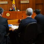 Senador Álvaro Uribe Vélez ante la Corte Suprema de Justicia