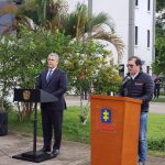 Presidente de la República Ivan Duque y el Fiscal General de la Nacion Francisco Barbosa