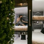 Hotel Caps Future Rooms en Bogotá, Colombia, opera bajo la premisa de cumplir estrictamente con las regulaciones antiepidémicas del Gobierno en medio de la pandemia de COVID-19. (Juancho Torres - Agencia Anadolu)