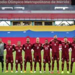 La selección de Venezuela en Mérida antes de enfrentar a Paraguay