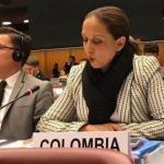Adriana del Rosario Mendoza Agudelo,embajadora de Colombia ante la ONU,
