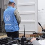Observadores de la Misión de la ONU en Colombia. Foto Misión de la ONU en Colombia