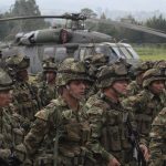Tropas del Ejército de Colombia acantonadas en una base militar de la ciudad de Popayán, en el departamento del Cauca. REUTERS/Jaime Saldarriaga