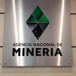 Logo de la Agencia Nacional de Minería (ANM) en su sede de Bogotá.REUTERS/Luis Jaime