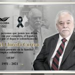 Rafael Lloreda Currea,,tesorero del Comite Olímpico colombiano