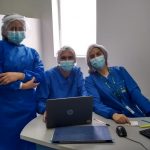 Equipo encargado de la Vacunación en SALUD TOTAL en Bogotá