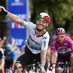 Giacomo Nizzolo (Qhubeka) se ha impuesto este viernes al esprint en la decimotercera etapa del Giro de Italia