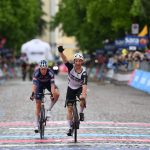 El ciclista belga Victor Campenaerts (Qhubeka ASSOS) gano la decimoquinta etapa del Giro de Italia