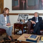 La Canciller Marta Lucía Ramírez, se reunió este lunes en Washington con el secretario general de la OEA, Luis Almagro3