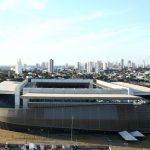 Estadio Arena Pantanal de Cuiabá, donde se medirán por la Copa América 2021 Bolivia y Chile. REUTERS/Carla Carniel