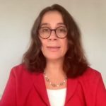 Antonia Urrejola,presidenta de la CIDH, en rueda de prensa presento informe tras su visita a Colombia