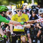 Mark Cavendish, la etapa trece del tour, Tadej Pogacar líder de carrera y Nairo Quintana líder de la Montaña.A.S.O. / Pauline Ballet / Charly Lopez