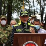 General Jorge Luis Vargas ,direcor de la Policía Nacional