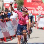 Cort Nielsen gana la sexta etapa de la Vuelta a España. Foto: Unipublic / Photogomez Sport