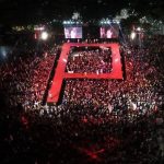Gustavo Petro hizo el lanzamiento oficial del 'Pacto Histórico', en un evento que tuvo lugar en la Plaza de Paz de Barranquilla