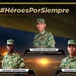 Militares asesinados en Arauquita