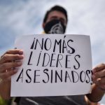 Lideres defensores de derechos humanos en Colombia