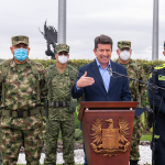 El ministro de Defensa, Diego Molano, confirmó junto a la Cúpula Militar y de Policía, la captura y posterior muerte de alias 'Fabián', asegurando que ha sido el golpe más fuerte al ELN en lo corrido de este Gobierno.