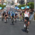 Juan Sebastián Molano, primer líder de la Vuelta a Sicilia
