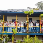 Participantes del Reinado Internacional del Café en Manizales