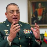 General Luis Fernando Navarro, comandante de las Fuerzas Militares