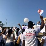 Protesta contra el aborto en Cartagena Foto: Suministrada