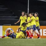 La Selección Colombia Femenina Sub-17 disputó su segundo partido del CONMEBOL Sudamericano de la categoría que se lleva a cabo en Montevideo, Uruguay, derrotando a Chile por 3 a 1. Foto FCF
