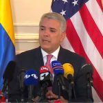 Declaración del Pdte Iván Duque desde la Residencia de la Embajada de Colombia en los Estados Unidos