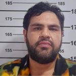 La Policía arresto del mexicano Brian Donaciano Olguín Berdugo, que supuestamente es parte del Cártel de Sinaloa. Foto Policia Nacional