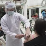 Vacunación contra el coronavirus en Bogota