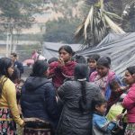 Decenas de indígenas que están asentados desde hace más de siete meses en el Parque Nacional de Bogotá, en el centro de la ciudad, regresarán a sus territorios tras llegar este viernes a un acuerdo con la Alcaldía y con el Gobierno Nacional. EFE/ Carlos Ortega